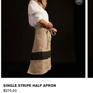 James perse half apron